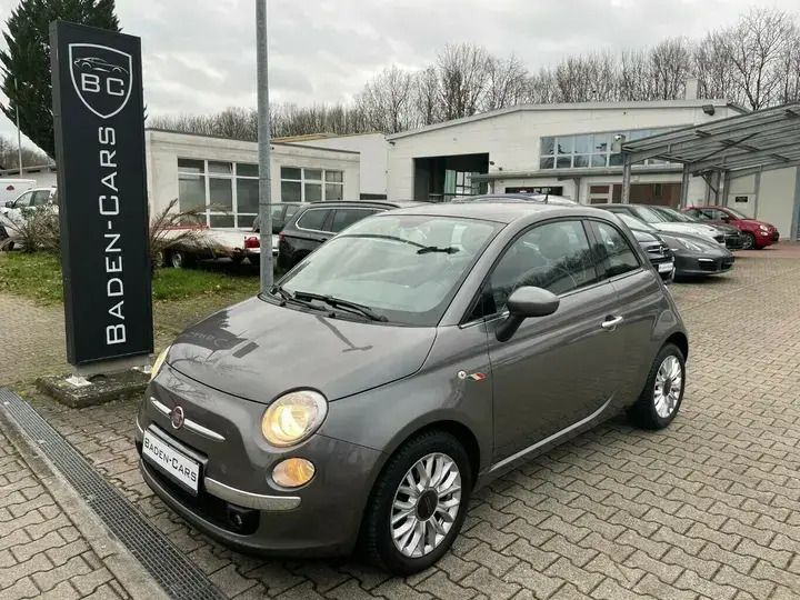 Pompei grau Gebraucht 2015 Fiat 500 Lounge Limousine | 8.890 € (Fairer Preis) - Bild 1/4