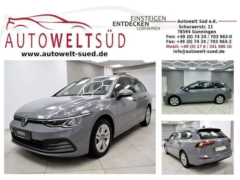 Mondsteingrau Gebraucht 2021 VW Golf VIII Life Kombi | 18.450 € (Fairer Preis) - Bild 1/4