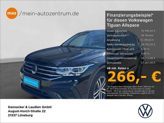 Deep black perleffekt Gebraucht 2022 VW Tiguan Allspace Life SUV | 30.990 € (Fairer Preis) - Bild 1/4
