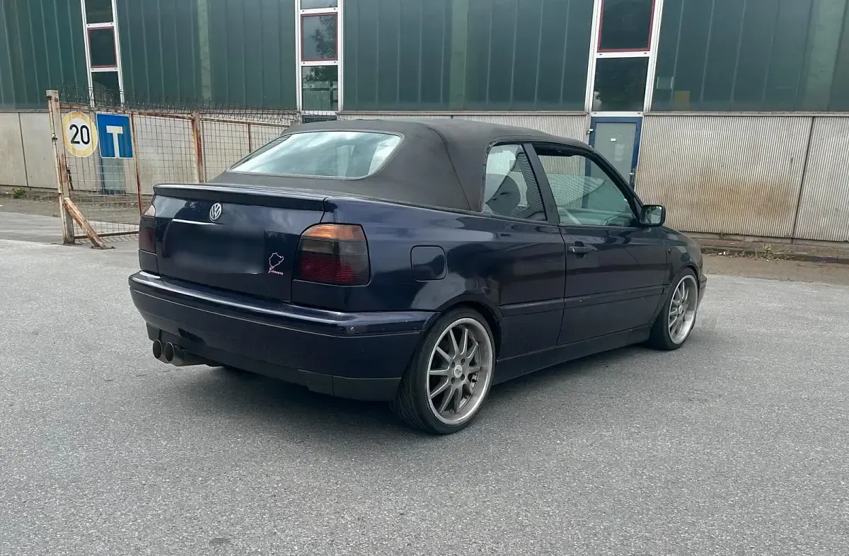 Gebraucht VW Golf Cabriolet 75 PS (55 kW) 1997 Blau Cabrio
