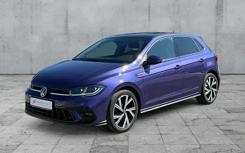 Gebraucht VW Polo R-line 110 PS (80 kW) 2022 Violett Kleinwagen