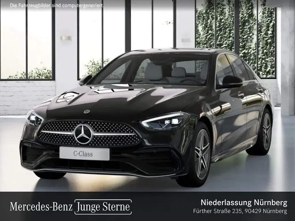 Gebraucht Mercedes C300e AMG 204 PS (150 kW) 2023 Schwarz Limousine
