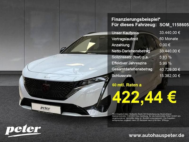 Met. okenit weiß Gebraucht 2025 Peugeot 308 GT Kombi | 33.440 € (Fairer Preis) - Bild 1/4