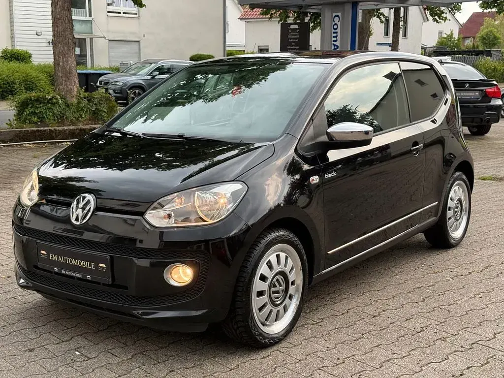 Gebraucht VW up! 60 PS (44 kW) 2012 Schwarz Kleinwagen