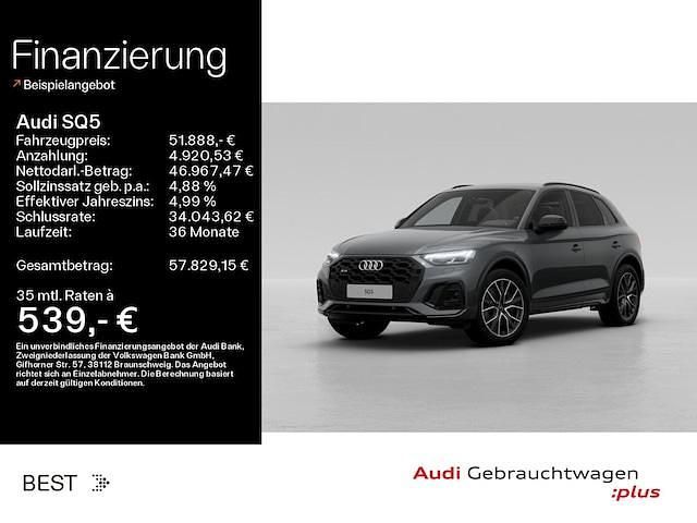 Daytonagrau perleffekt (metallic) Gebraucht 2022 Audi SQ5 Sport SUV | 51.888 € (Fairer Preis) - Bild 1/3