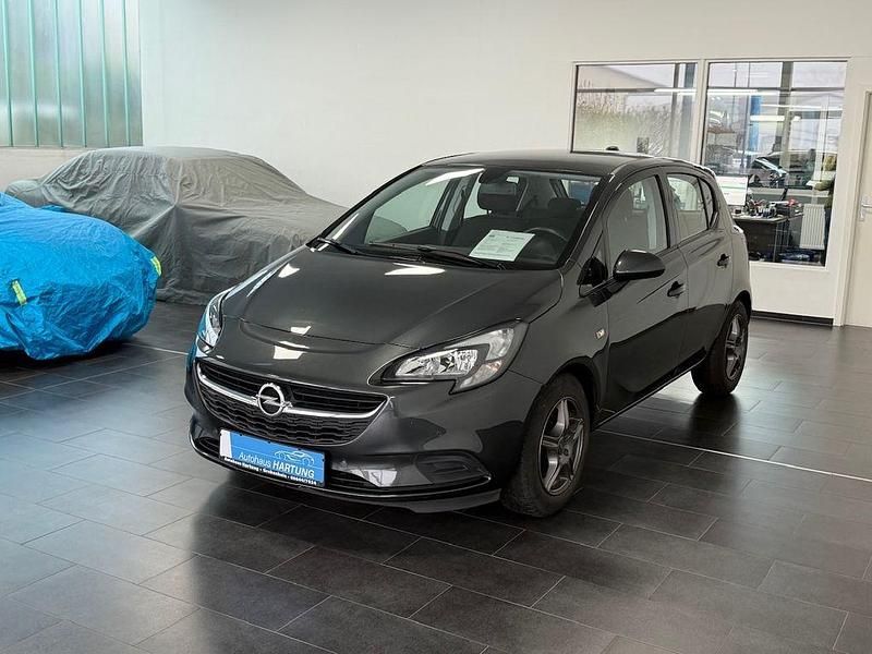 Graphitgrau Gebraucht 2018 Opel Corsa Edition Limousine | 9.990 € (Etwas zu teuer) - Bild 1/4