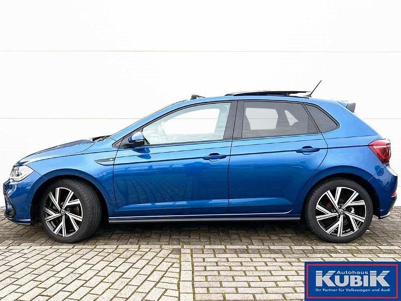 Gebraucht VW Polo R-line 110 PS (80 kW) 2022 Reef blue metallic Kleinwagen