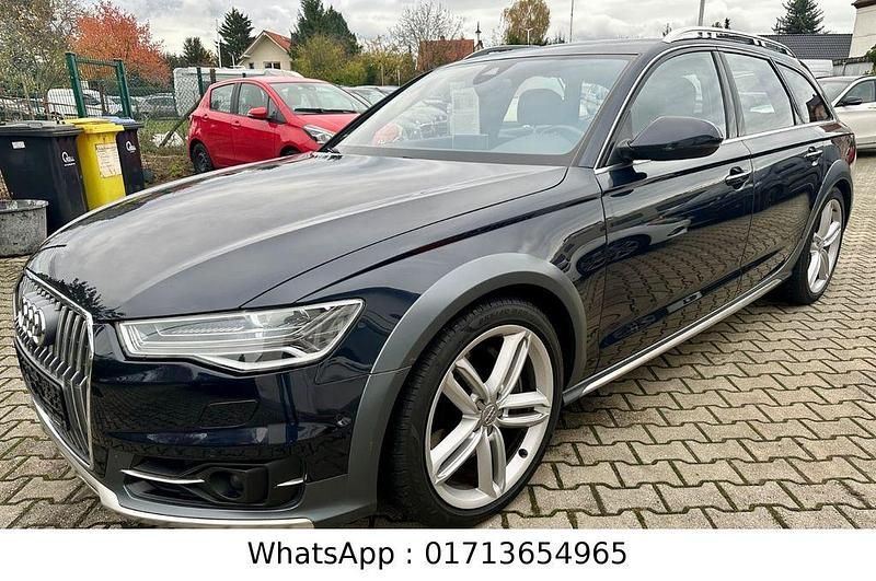Blau Gebraucht 2018 Audi A6 Allroad Kombi | 24.990 € (Etwas zu teuer) - Bild 1/4