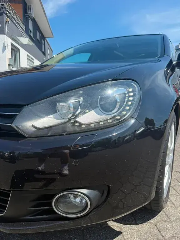 Gebraucht VW Golf VI Style 140 PS (102 kW) 2011 Schwarz Kleinwagen
