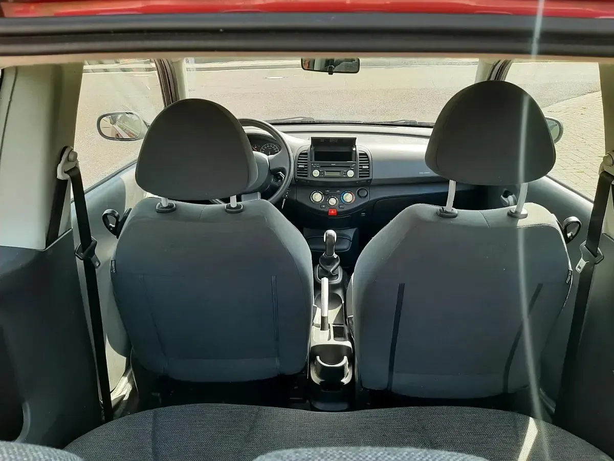 Gebraucht Nissan Micra 65 PS (47 kW) 2007 Rot Kleinwagen
