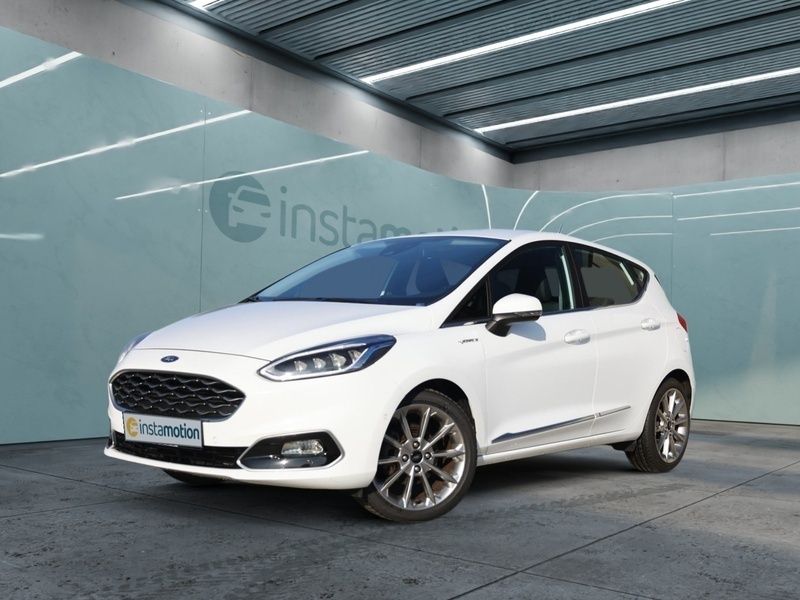 Weiß Gebraucht 2019 Ford Fiesta Vignale Kleinwagen | 15.944 € (Etwas zu teuer) - Bild 1/4