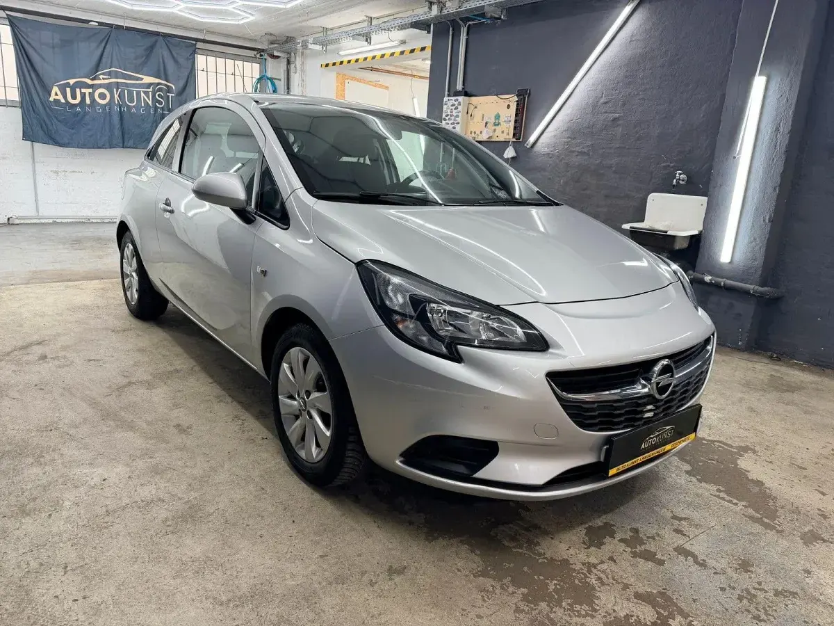 Gebraucht Opel Corsa Edition 90 PS (66 kW) 2015 Silber Kleinwagen