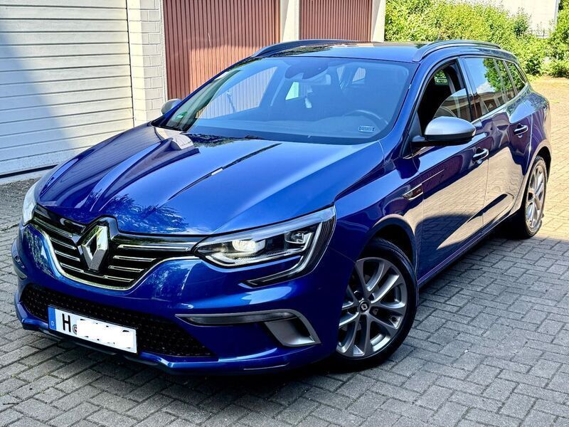 Blau Gebraucht 2016 Renault Mégane GT Line GT-Line Limousine | 9.200 € (Fairer Preis) - Bild 1/4