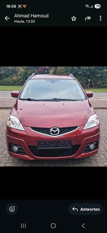 Gebraucht Mazda 5 145 PS (106 kW) 2008 Rot Van / Kleinbus
