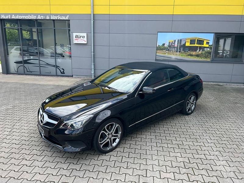 Schwarz Gebraucht 2015 Mercedes E220 Cabrio | 22.990 € (Teuer) - Bild 1/4