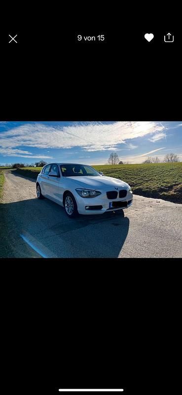 Gebraucht BMW 116 150 PS (110 kW) 2012 Weiß Kleinwagen