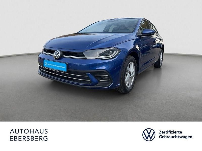Blau Gebraucht 2022 VW Polo Style Limousine | 16.850 € (Guter Preis) - Bild 1/4