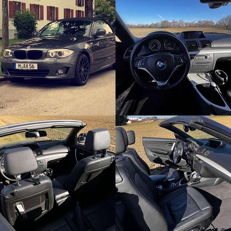 Grau Gebraucht 2013 BMW 120 Cabriolet Cabrio | 13.499 € (Etwas zu teuer) - Bild 1/4