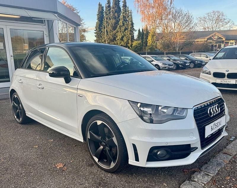 Weiß Gebraucht 2014 Audi A1 Sportback Ambition Kleinwagen | 11.790 € (Fairer Preis) - Bild 1/4