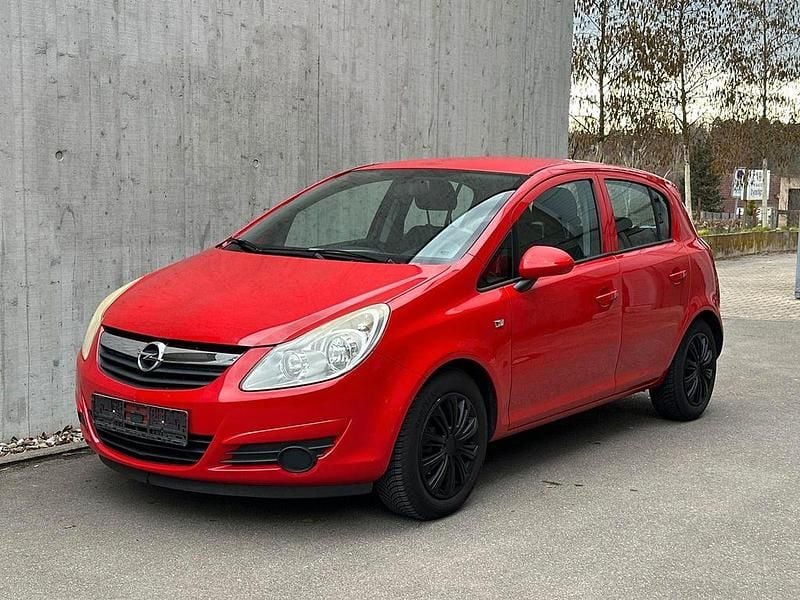 Gebraucht Opel Corsa Edition 80 PS (58 kW) 2009 Rot Kleinwagen