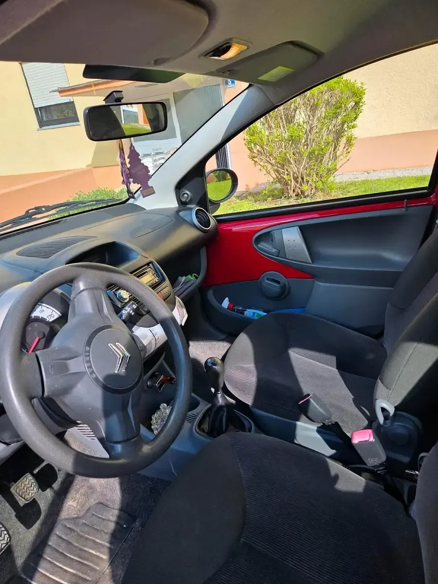 Gebraucht Citroën C1 68 PS (50 kW) 2007 Rot Kleinwagen