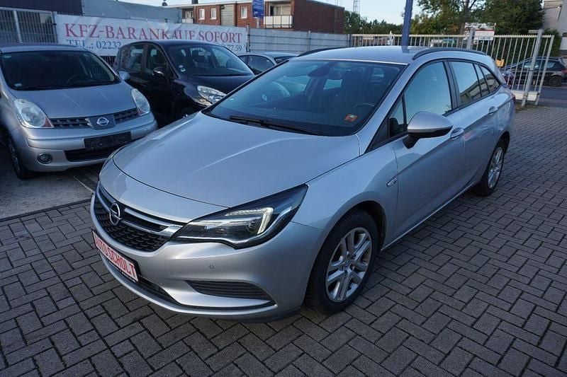 Silber Gebraucht 2018 Opel Astra Edition Kombi | 6.600 € (Superpreis) - Bild 1/4