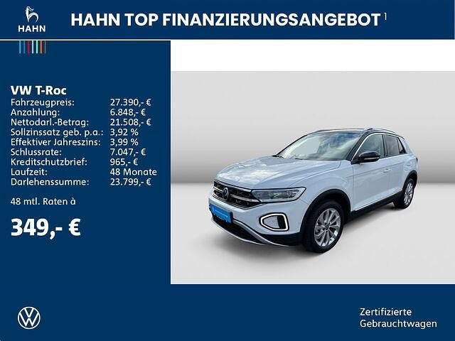 Gebraucht VW T-Roc Style 150 PS (110 kW) 2024 Pure white SUV