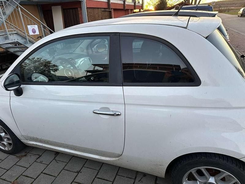Gebraucht Fiat 500 Lounge 69 PS (50 kW) 2008 Weiß Limousine