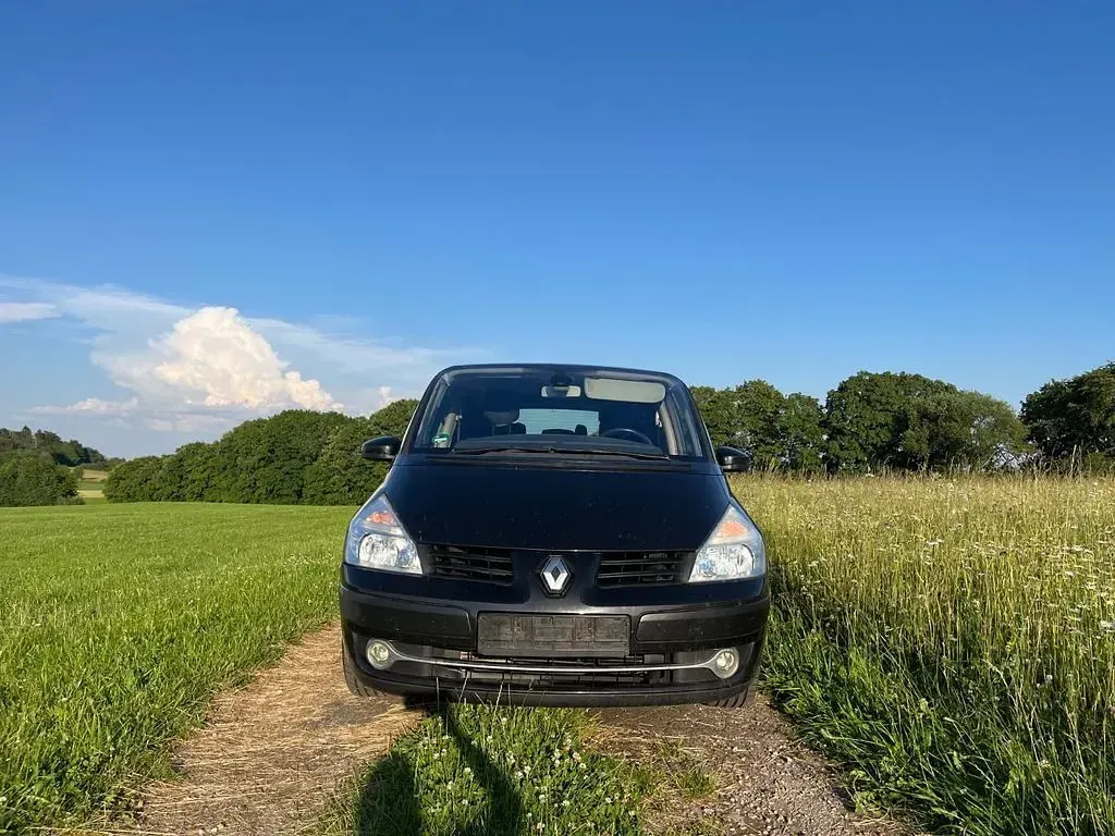 Gebraucht Renault Espace Dynamique 150 PS (110 kW) 2009 Schwarz Van / Kleinbus