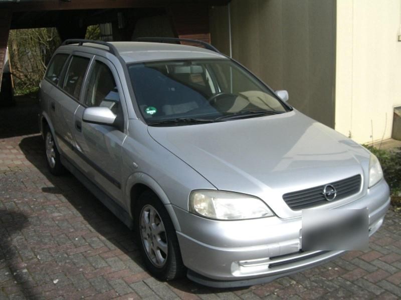 Gebraucht Opel Astra 85 PS (62 kW) 2001 Silber Kombi