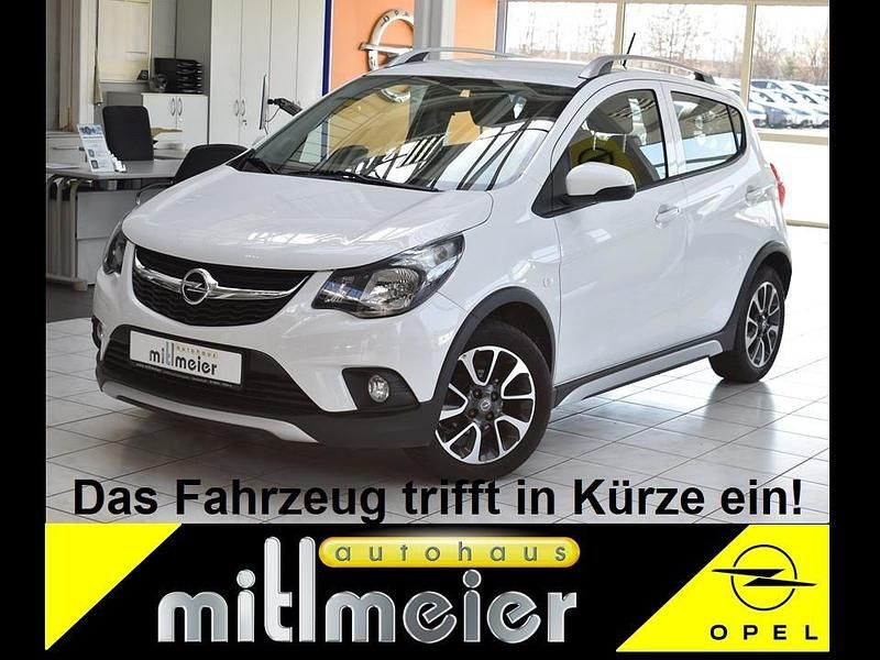 Arktis weiã Gebraucht 2019 Opel Karl Rocks Kleinwagen | 10.985 € (Fairer Preis) - Bild 1/3