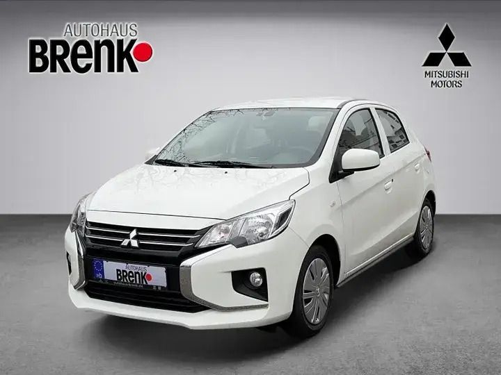 Blau Gebraucht 2017 Mitsubishi Space Star Edition Limousine | 7.171 € (Teuer) - Bild 1/3