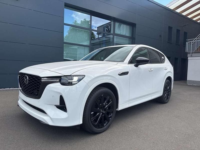 Arctic white Neu 2025 Mazda CX-60 Homura-Line SUV | 51.890 € (Superpreis) - Bild 1/4