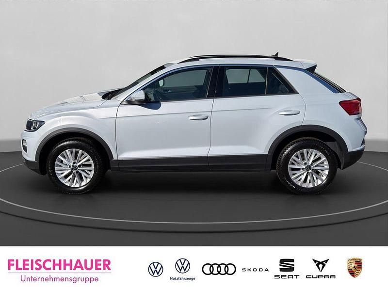 Gebraucht VW T-Roc 110 PS (80 kW) 2021 White silver metallic SUV