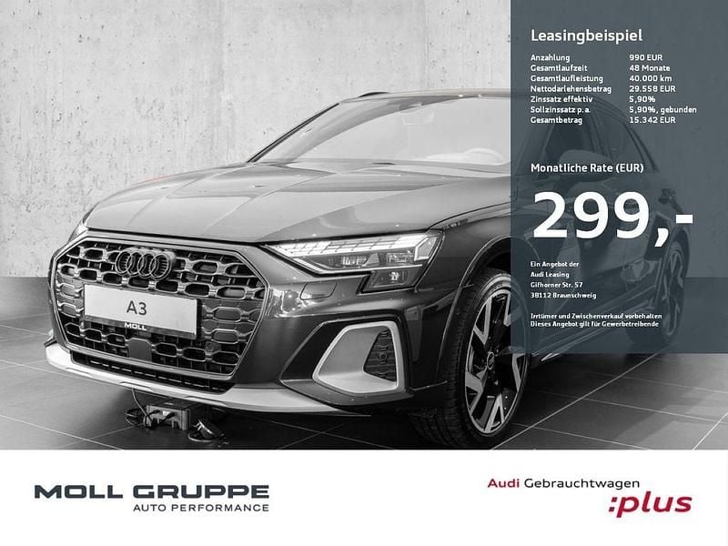 Manhattangrau metallic Gebraucht 2025 Audi A3 Ambiente Limousine | 36.490 € (Guter Preis) - Bild 1/3