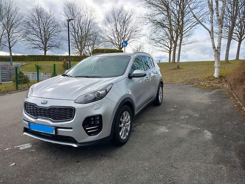 Gebraucht Kia Sportage GT-Line 185 PS (136 kW) 2016 Silber SUV