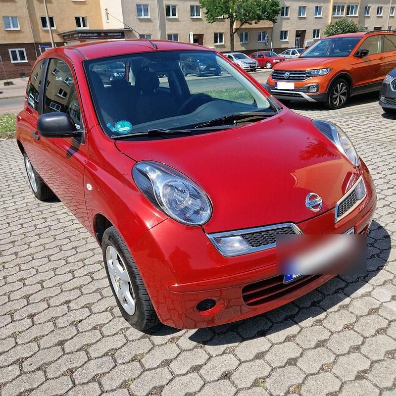 Rot Gebraucht 2009 Nissan Micra Kleinwagen | 2.999 € (Fairer Preis) - Bild 1/4