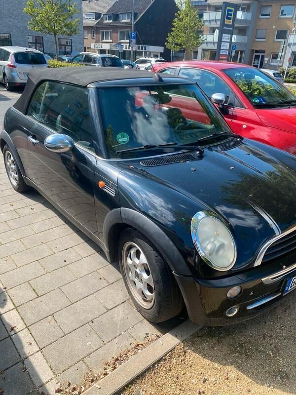 Schwarz Gebraucht 2004 Mini Cooper Cabriolet Cabrio | 1.399 € (Guter Preis) - Bild 1/4