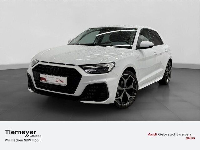 Gletscherweiß metallic Gebraucht 2024 Audi A1 Sportback S-Line Kleinwagen | 28.250 € (Fairer Preis) - Bild 1/4