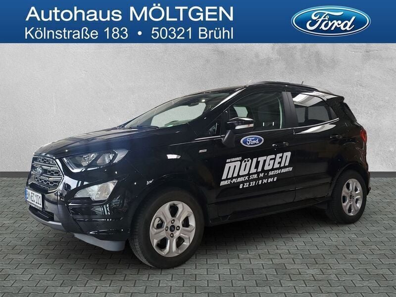 Obsidianschwarz metallic Gebraucht 2023 Ford Ecosport ST-Line SUV | 23.990 € (Etwas zu teuer) - Bild 1/4