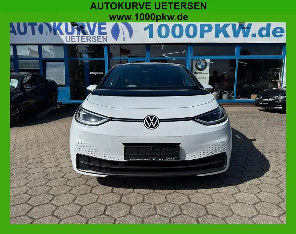 Gebraucht VW ID.3 Pro 150 kW (204 PS) 2021 Weiß Kleinwagen