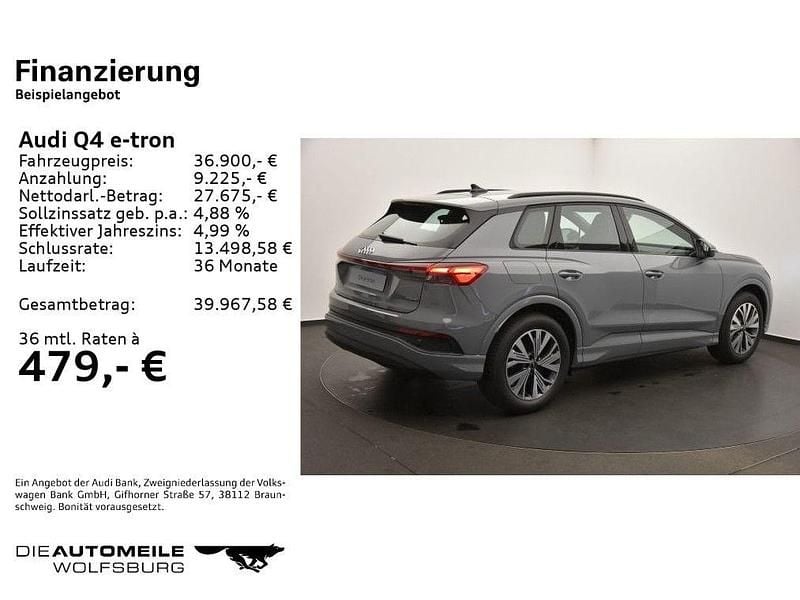Gebraucht Audi Q4 e-tron Advanced 194 kW (265 PS) 2024 Kieselgrau SUV