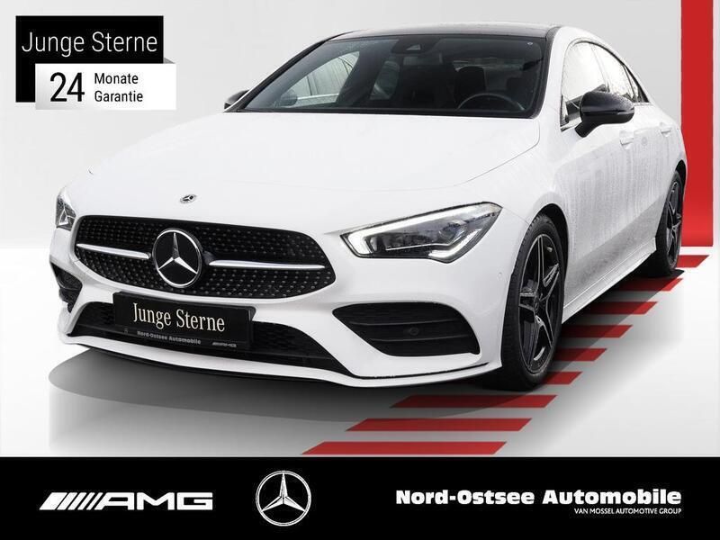 Weiß Gebraucht 2022 Mercedes CLA180 AMG Limousine | 30.990 € (Fairer Preis) - Bild 1/4