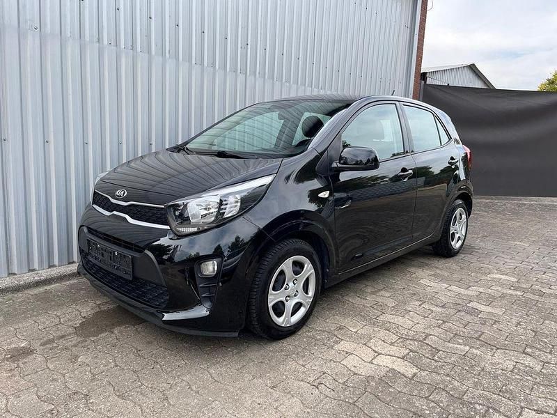 Schwarz Gebraucht 2021 Kia Picanto Attract Kleinwagen | 8.645 € (Guter Preis) - Bild 1/4