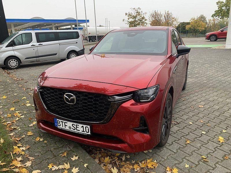 Rot Gebraucht 2025 Mazda CX-60 Homura-Line SUV | 55.400 € (Etwas zu teuer) - Bild 1/2