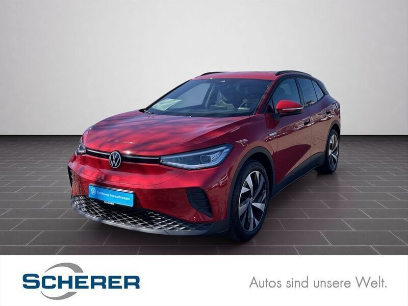 Kings red metallic (metallic) Gebraucht 2023 VW ID.4 Pro Performance SUV | 35.600 € (Fairer Preis) - Bild 1/4