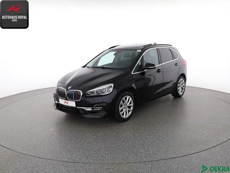 Schwarz Gebraucht 2018 BMW 220 Active Tourer Luxury Line Van / Kleinbus | 19.380 € (Etwas zu teuer) - Bild 1/4