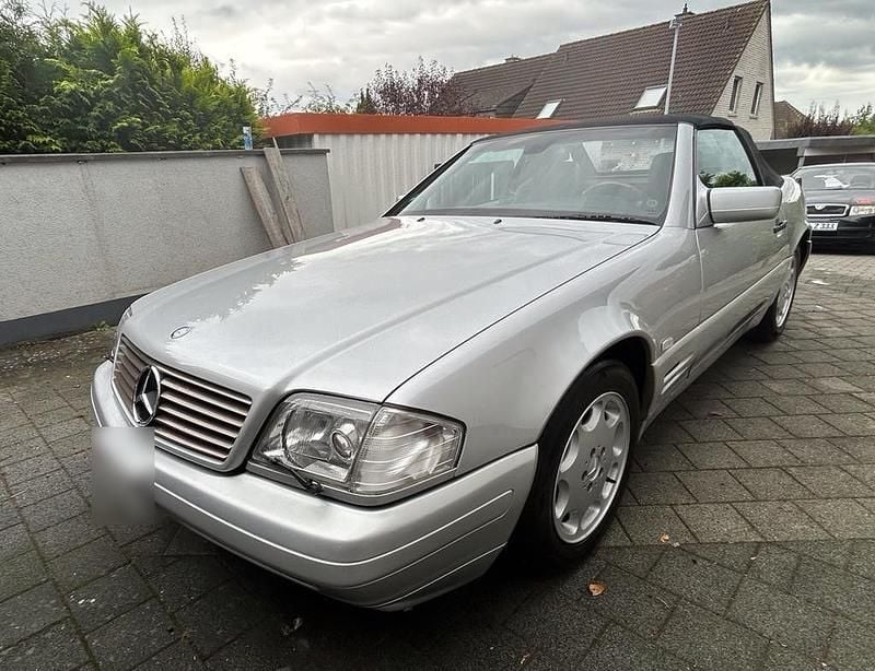 Gebraucht Mercedes SL320 231 PS (169 kW) 1998 Silber Cabrio