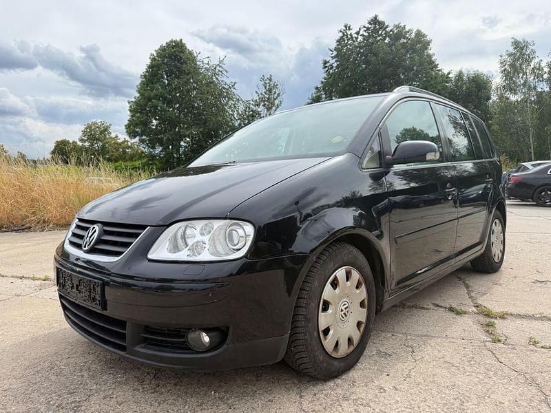 Schwarz Gebraucht 2003 VW Touran Highline Van / Kleinbus | 1.999 € (Etwas zu teuer) - Bild 1/4