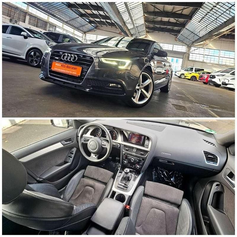 Grau Gebraucht 2012 Audi A5 Sportback S-Line Coupé | 10.850 € (Guter Preis) - Bild 1/3